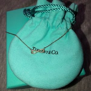 Tiffany & Co infinity pendant necklace!